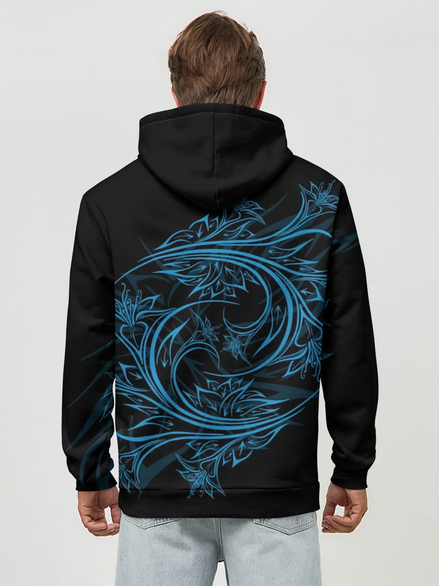 Худи мужской база хлопок / Wolf