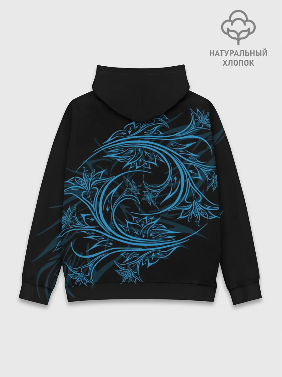 Худи мужской база хлопок / Wolf