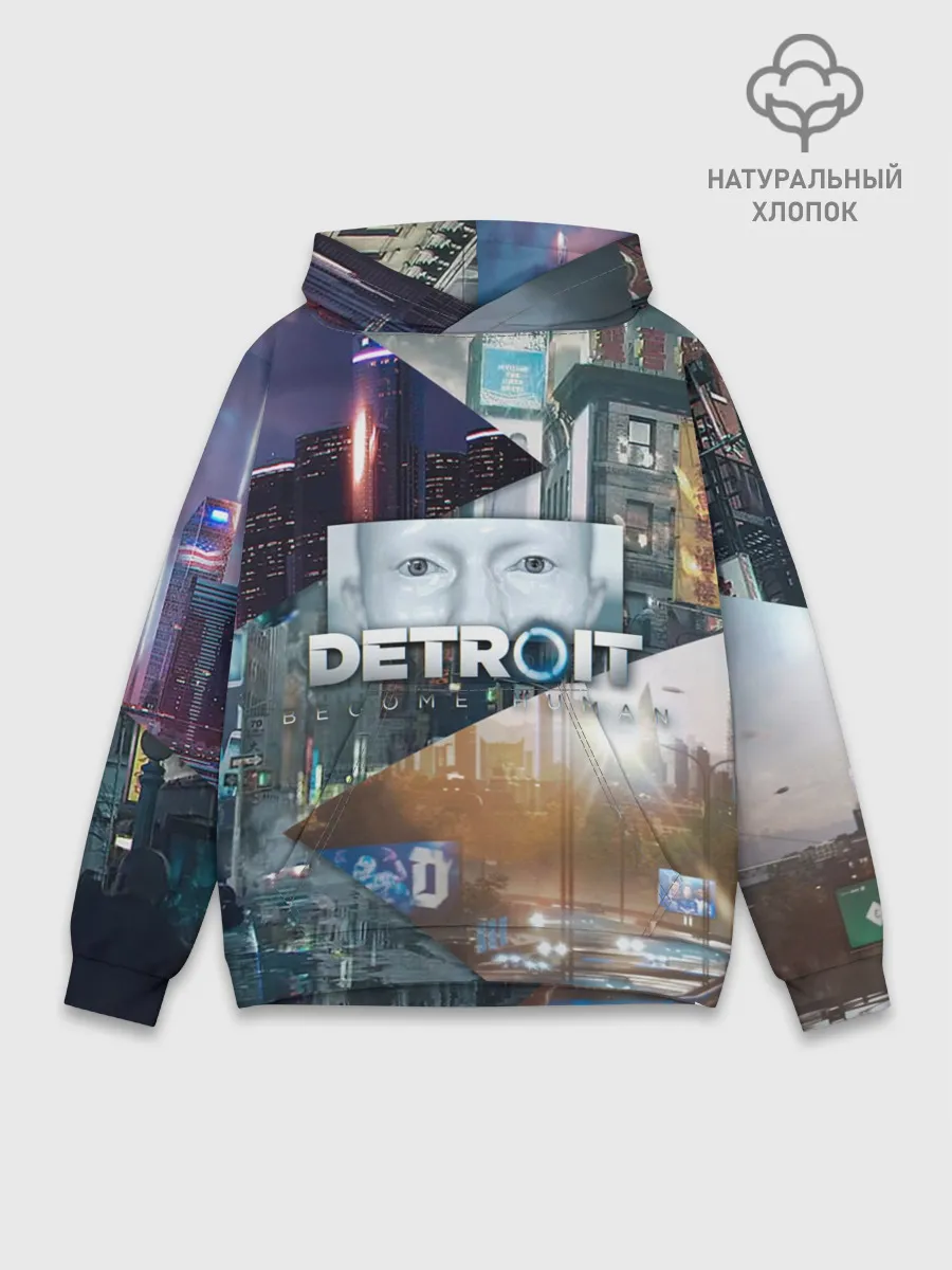 Худи мужской база хлопок / Detroit: Become Human