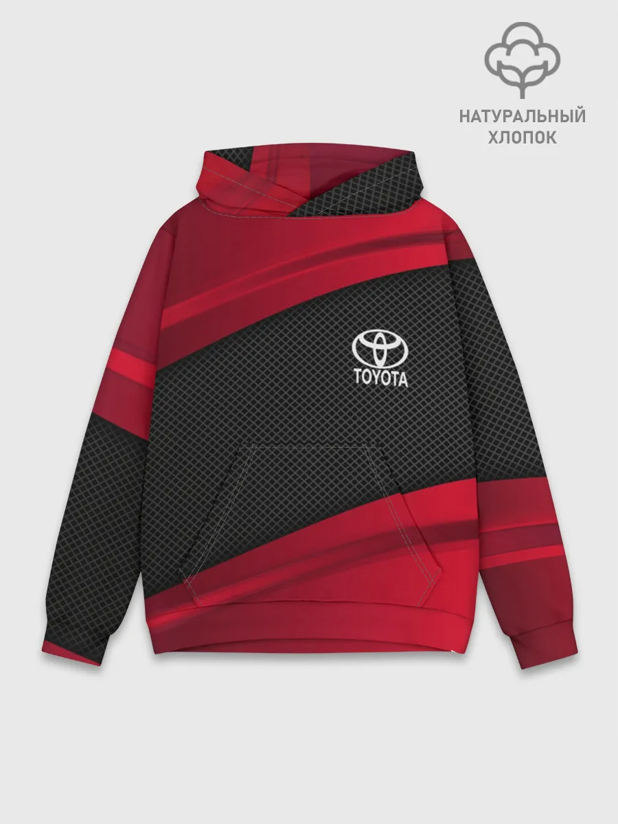 Худи мужской база хлопок / TOYOTA SPORT