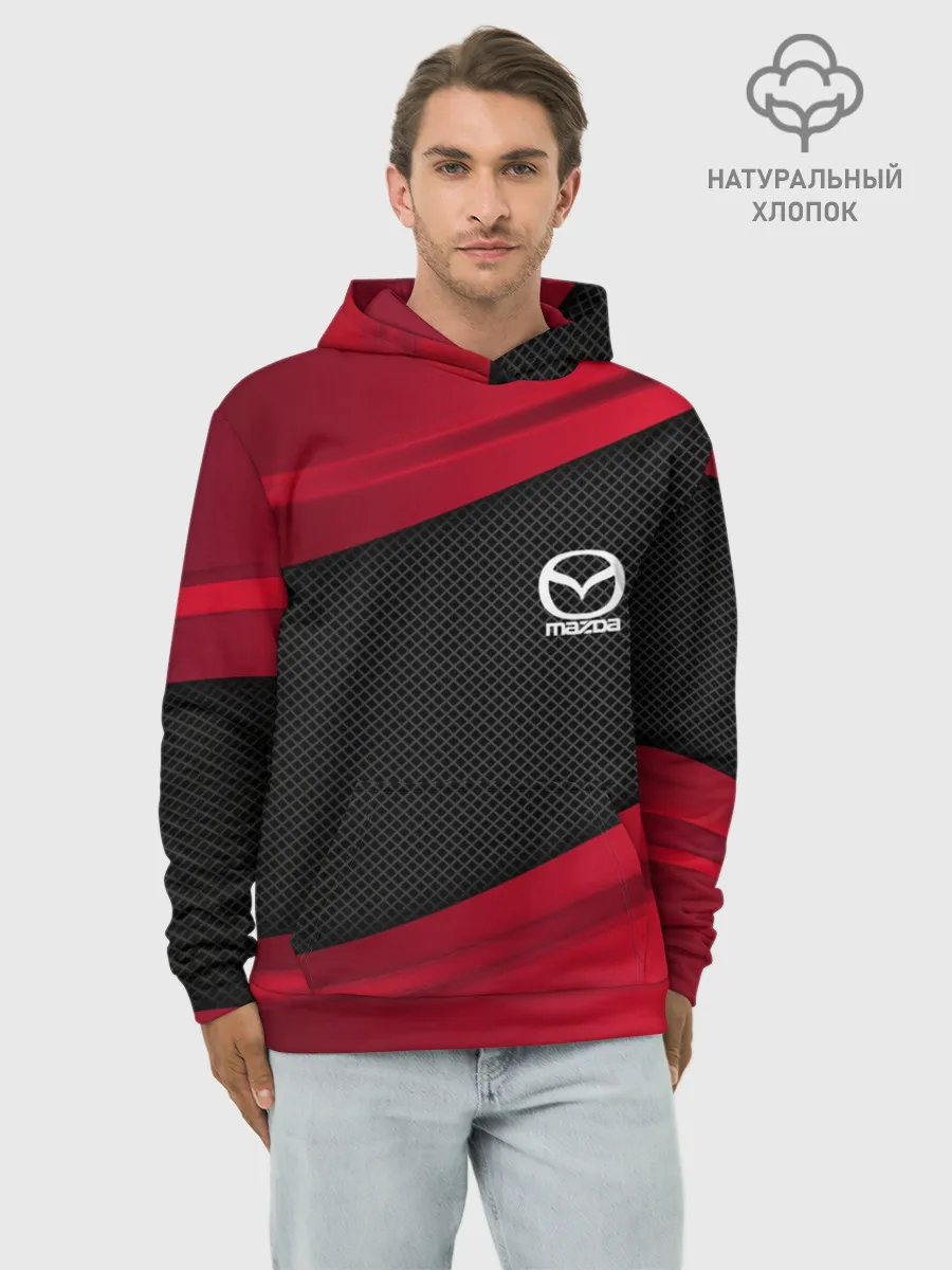 Худи мужской база хлопок / MAZDA SPORT