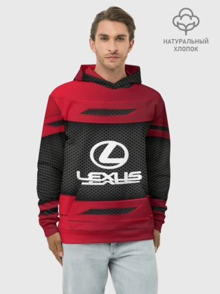 Худи мужской база хлопок / LEXUS SPORT