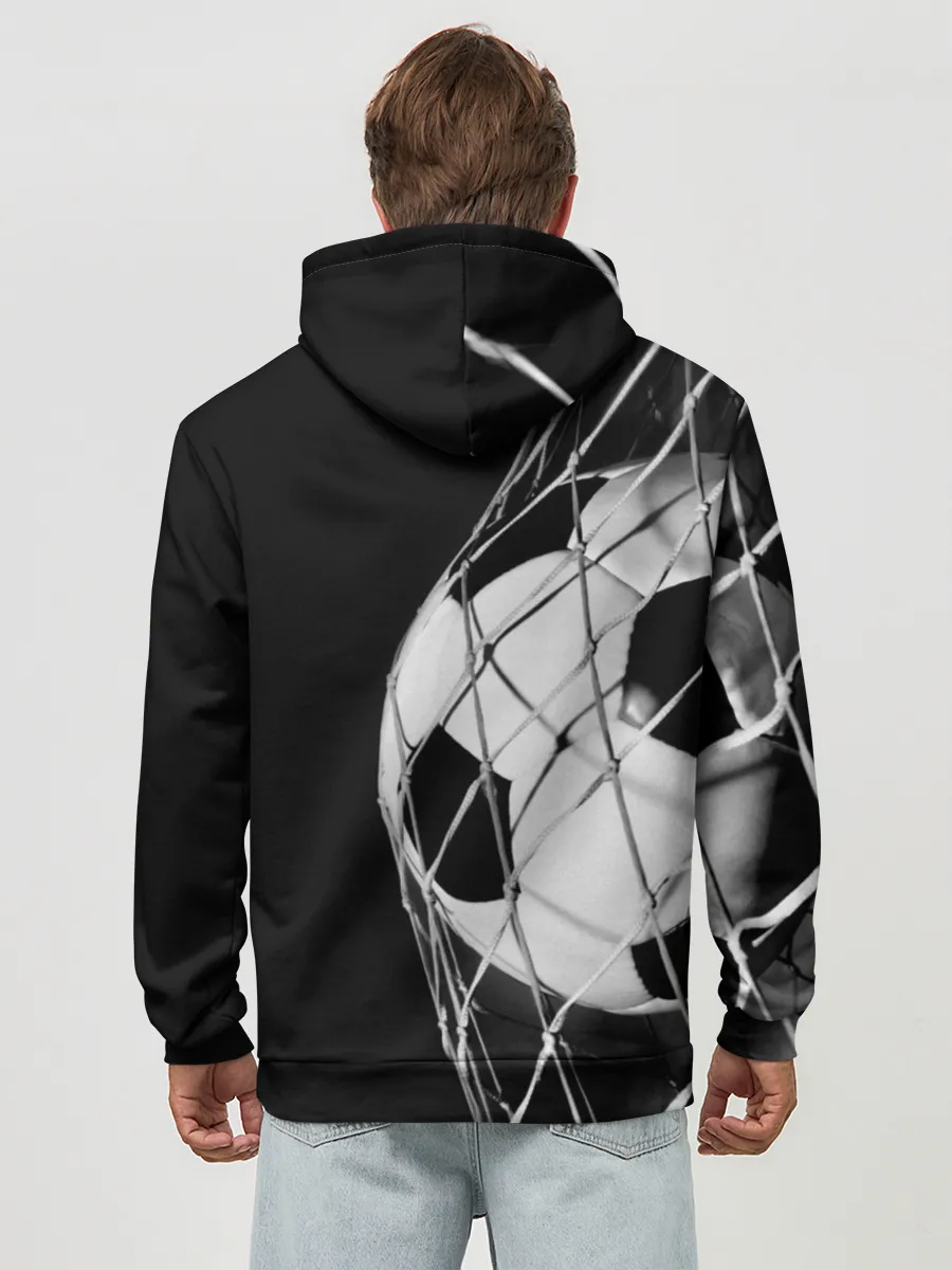 Худи мужской база хлопок / Болельщик Россия