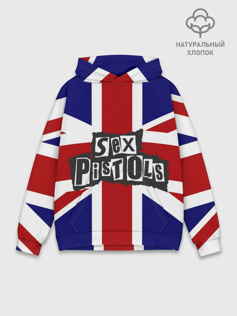 Худи мужской база хлопок / Sex Pistols