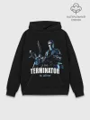 Худи мужской база хлопок / Terminator alive