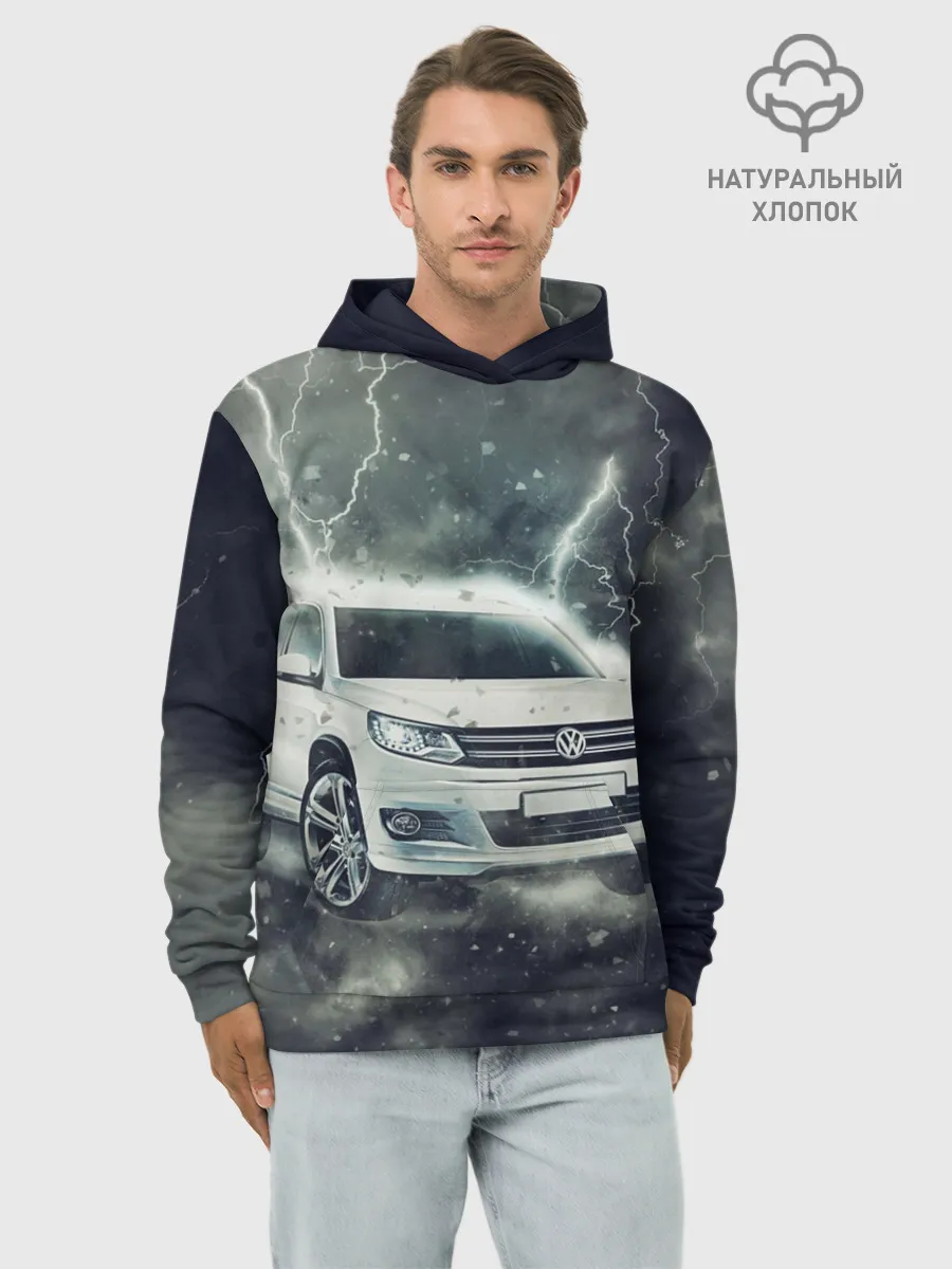 Худи мужской база хлопок / Volkswagen Tiguan