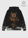 Худи мужской база хлопок / Фредди FNAF в майнкрафт.