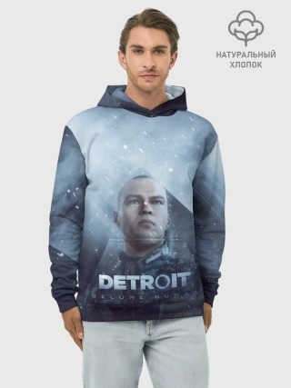 Худи мужской база хлопок / Detroit become human