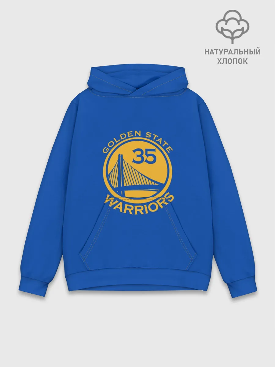 Худи мужской база хлопок / Kevin Durant форма GSW