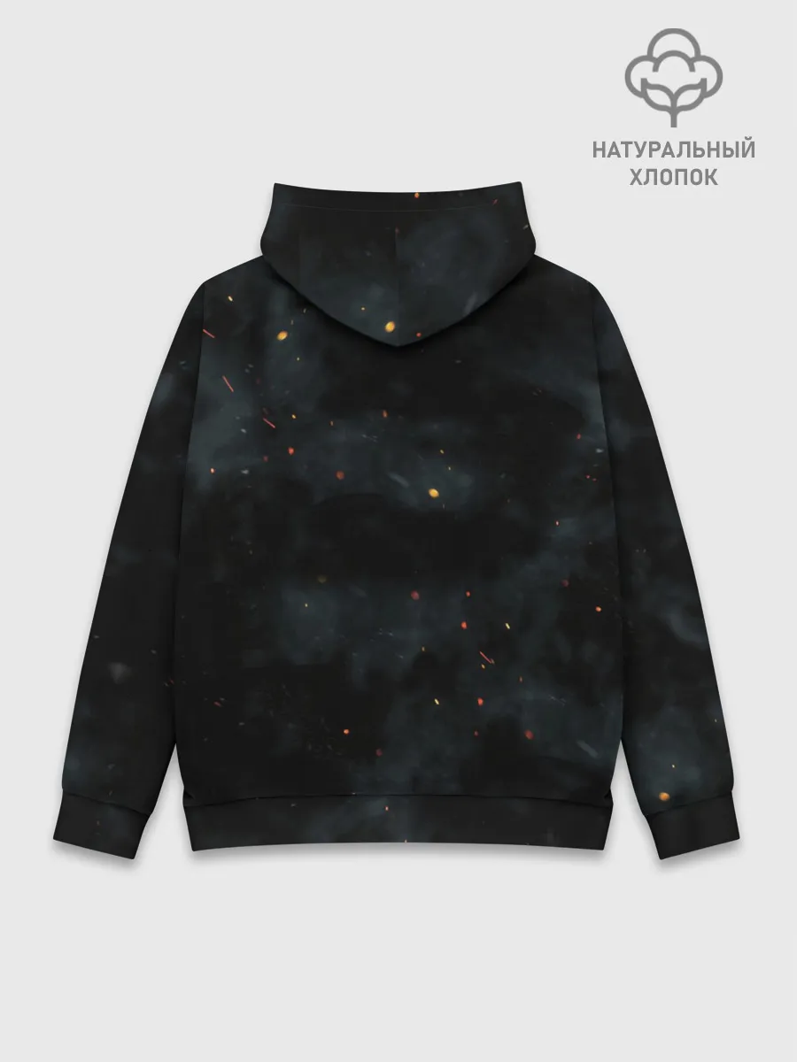 Худи мужской база хлопок / Мир Юрского Периода