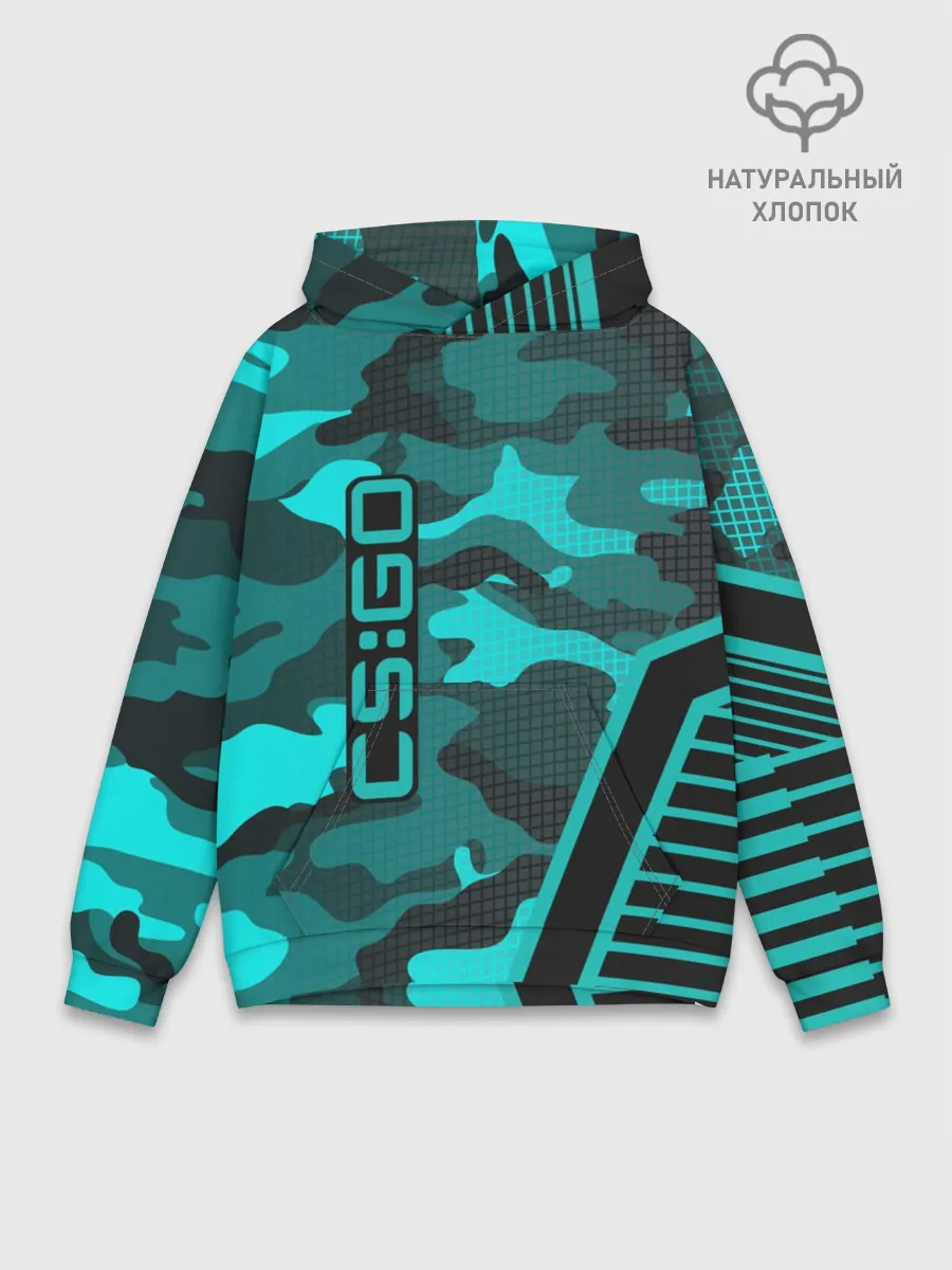 Худи мужской база хлопок / CS:GO