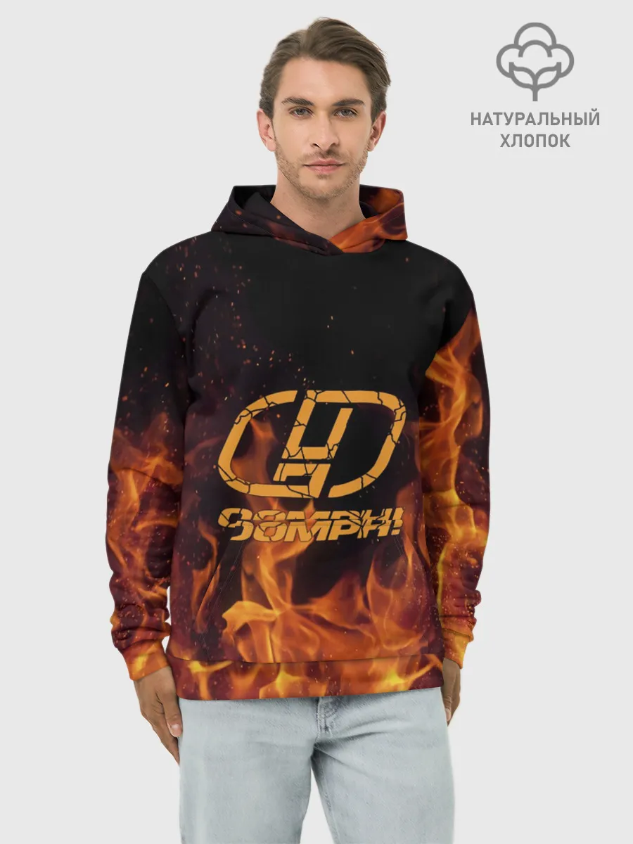 Худи мужской база хлопок / OOMPH!