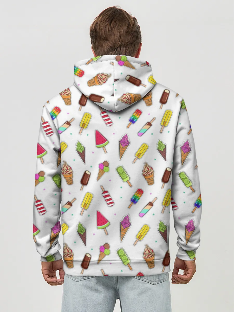 Худи мужской база хлопок / Летний MIX