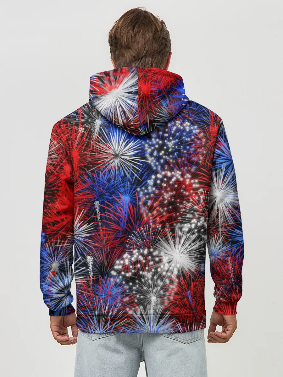 Худи мужской база хлопок / Салют