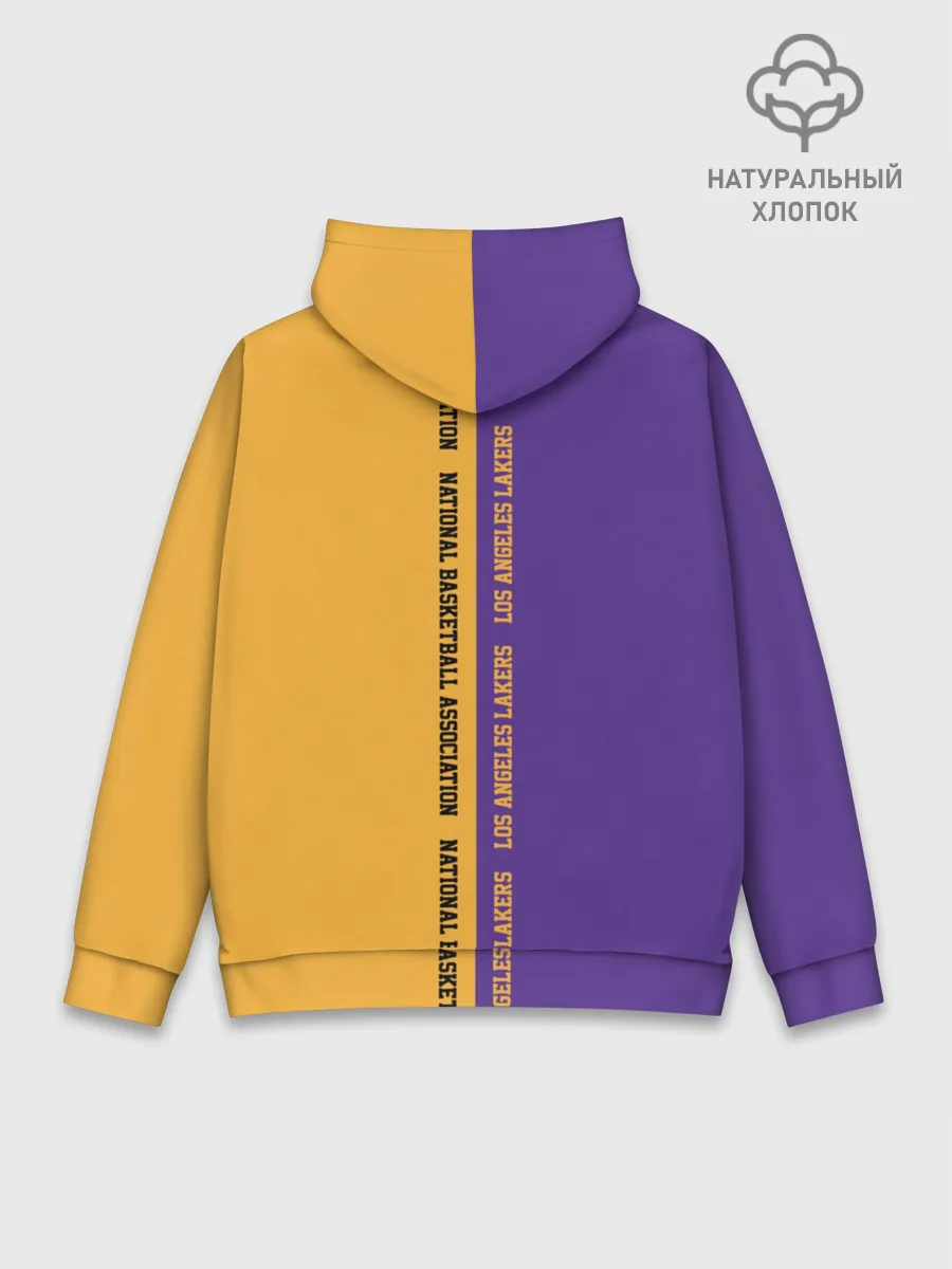Худи мужской база хлопок / Los angeles lakers. NBA