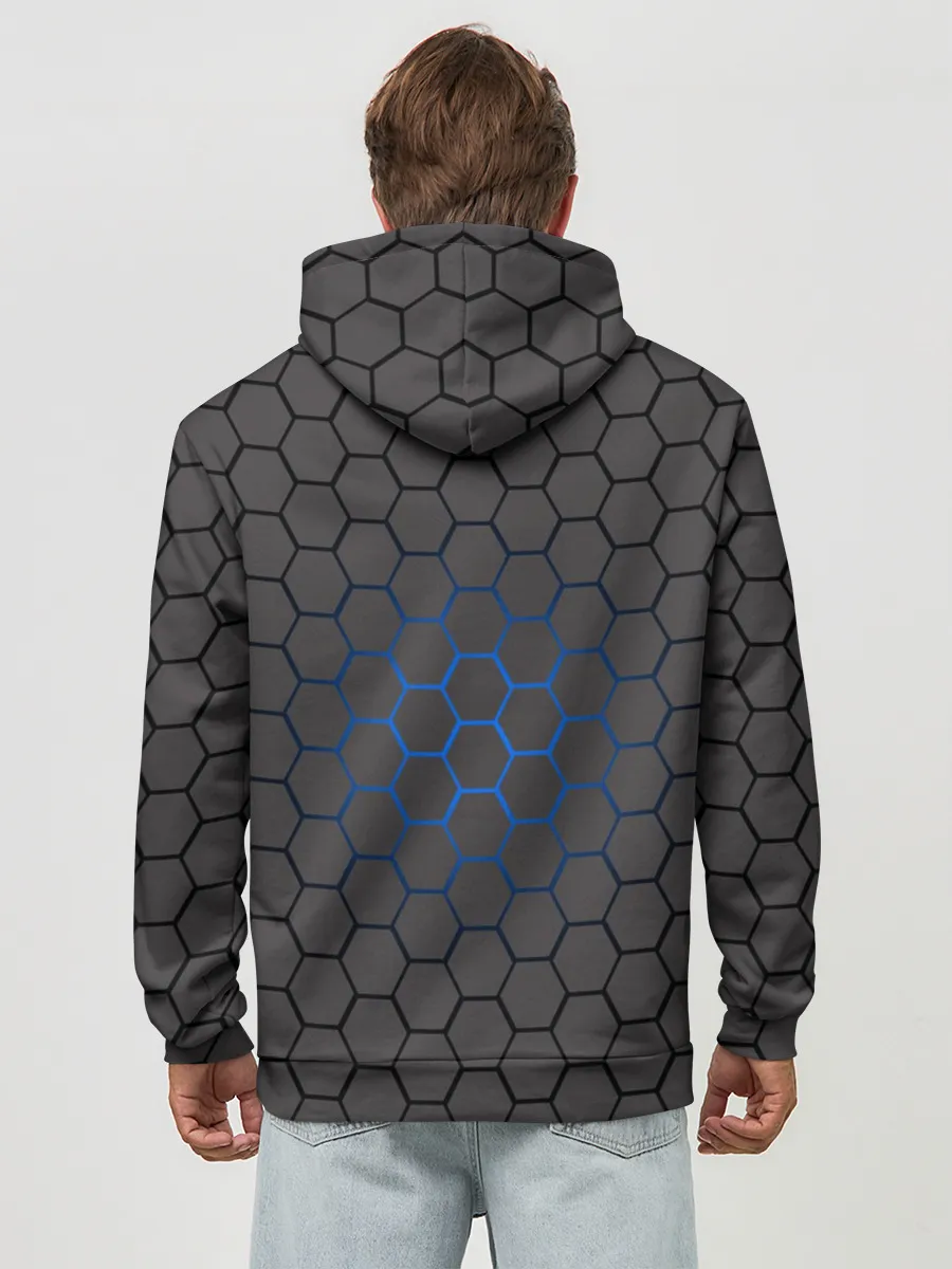 Худи мужской база хлопок / Volvo