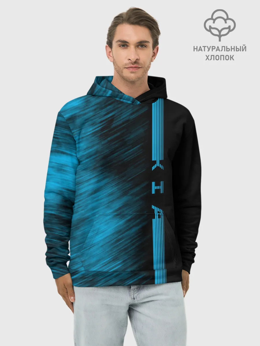 Худи мужской база хлопок / Kia