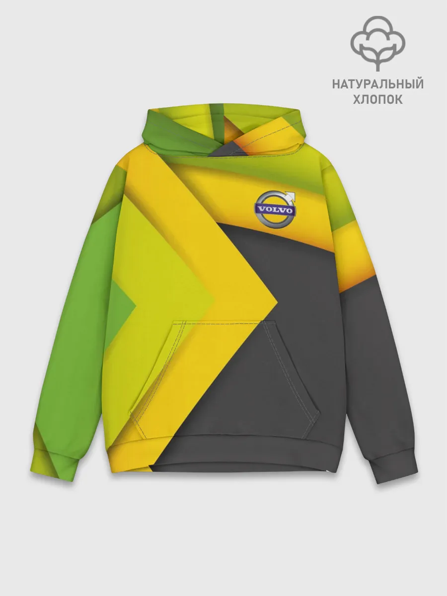 Худи мужской база хлопок / VOLVO.