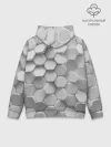 Худи мужской база хлопок / Геометрическая живопись
