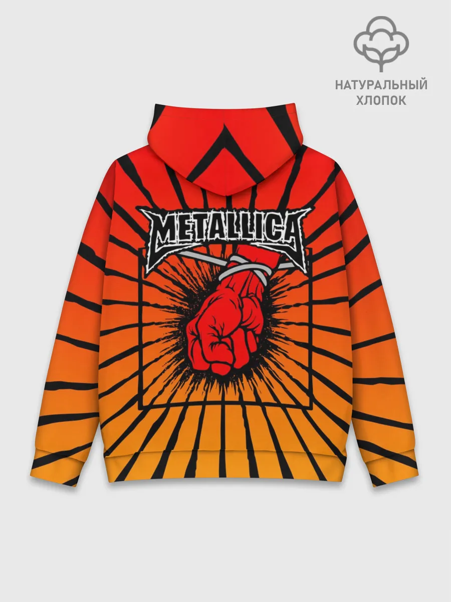 Худи мужской база хлопок / Metallica