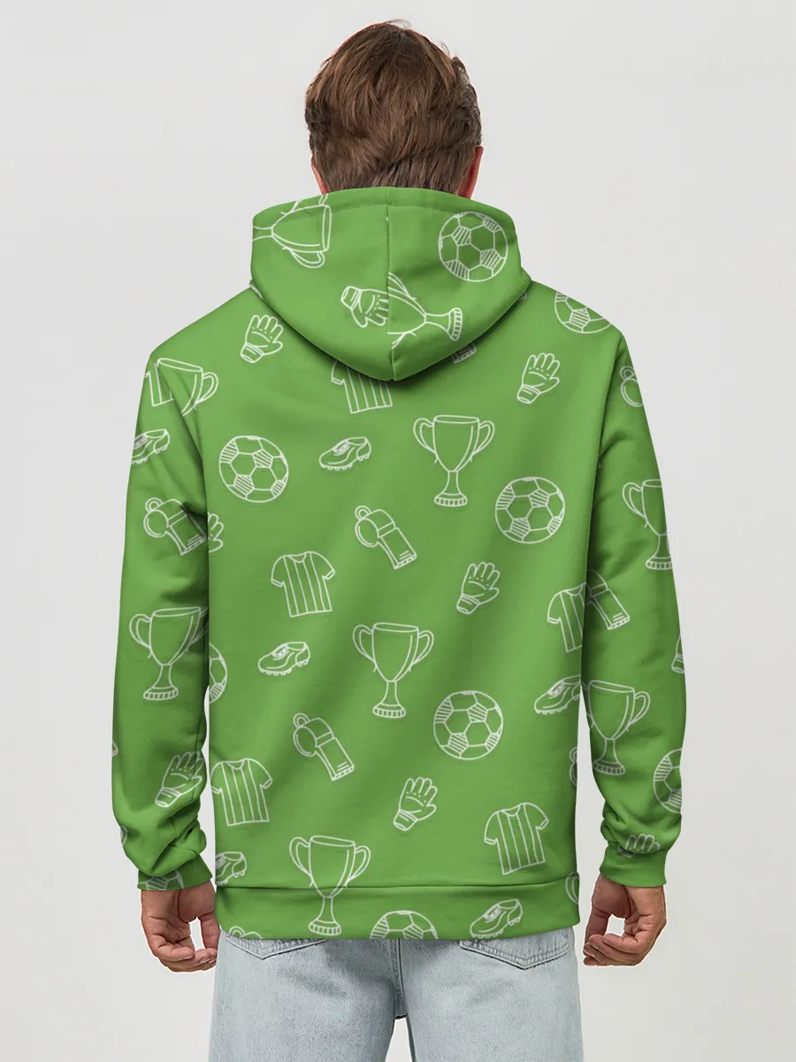 Худи мужской база хлопок / Футбол