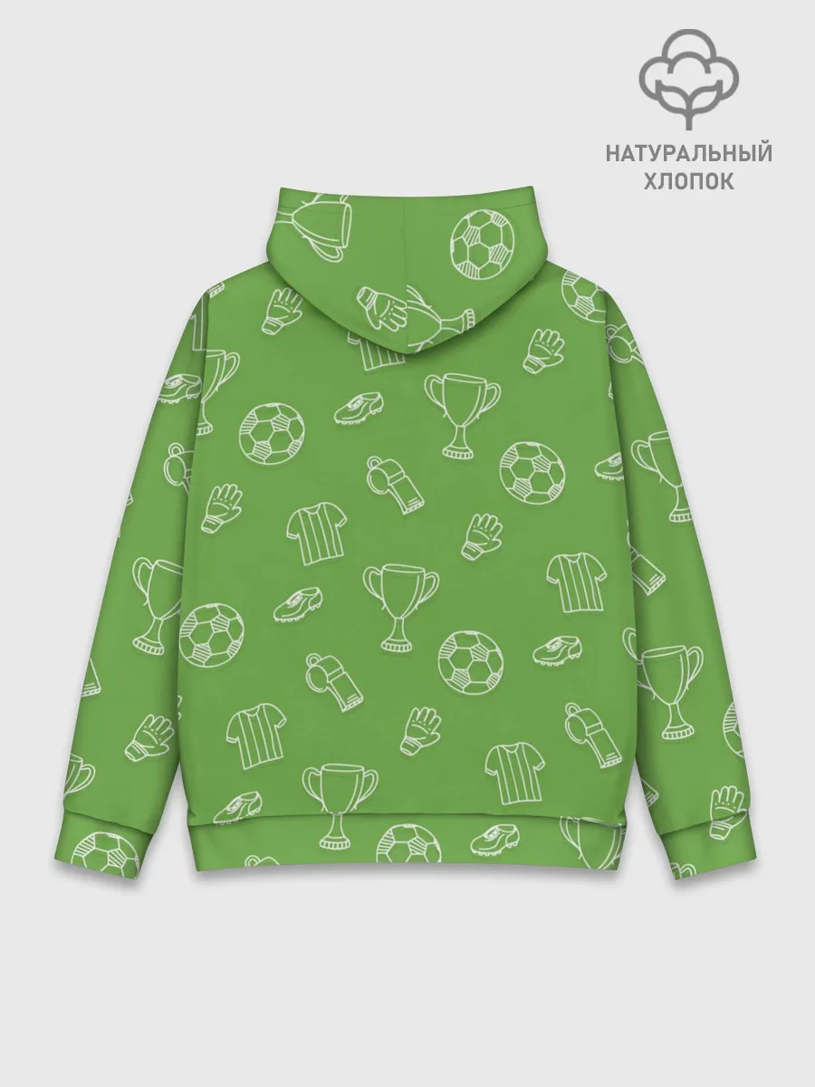 Худи мужской база хлопок / Футбол