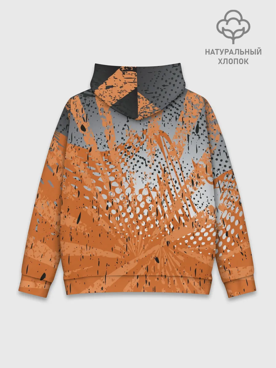 Худи мужской база хлопок / Microphone