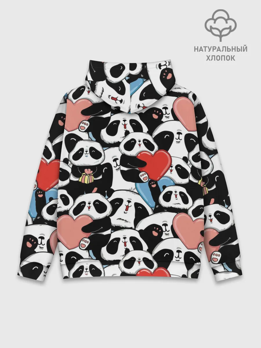 Худи мужской база хлопок / Пандяшки