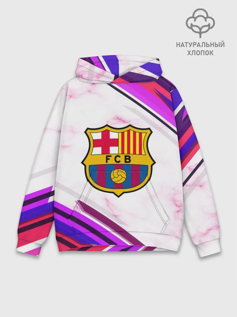 Худи мужской база хлопок / Barcelona