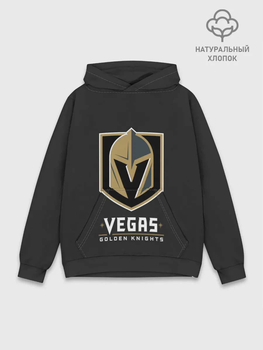 Худи мужской база хлопок / Vegas Golden Knights