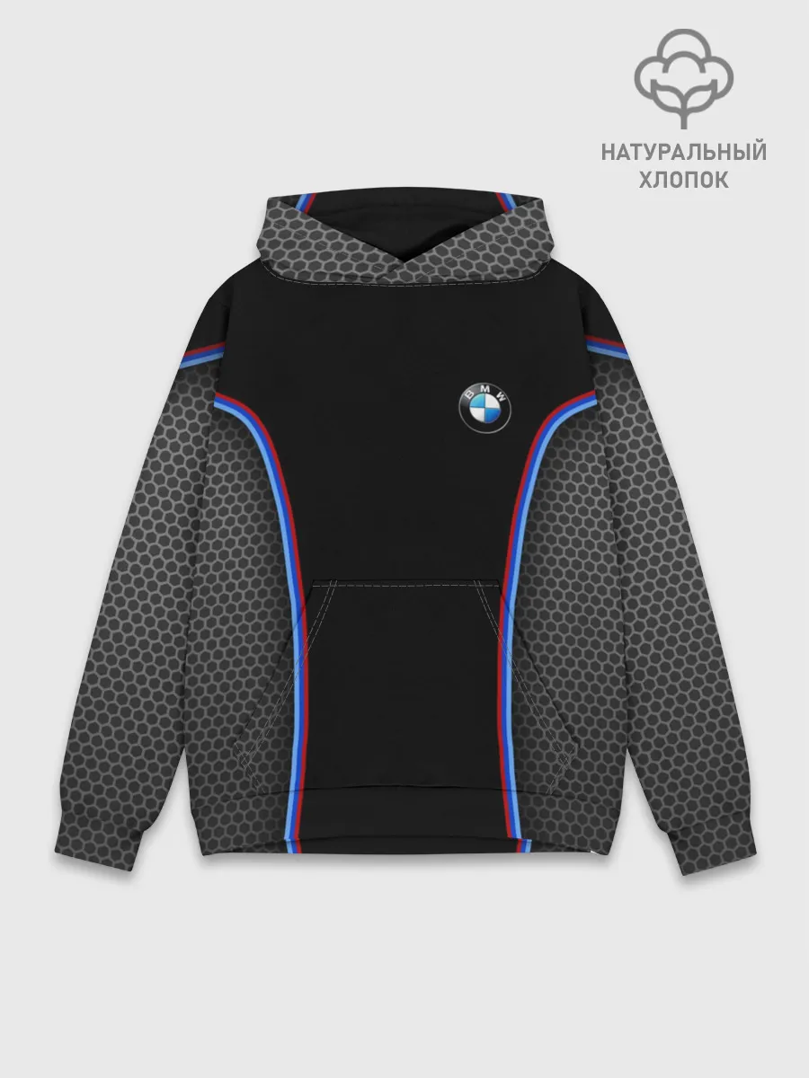 Худи мужской база хлопок / BMW Sport