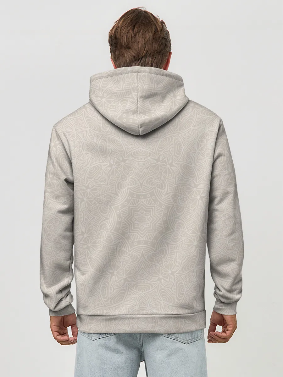 Худи мужской база хлопок / Утренняя Йога