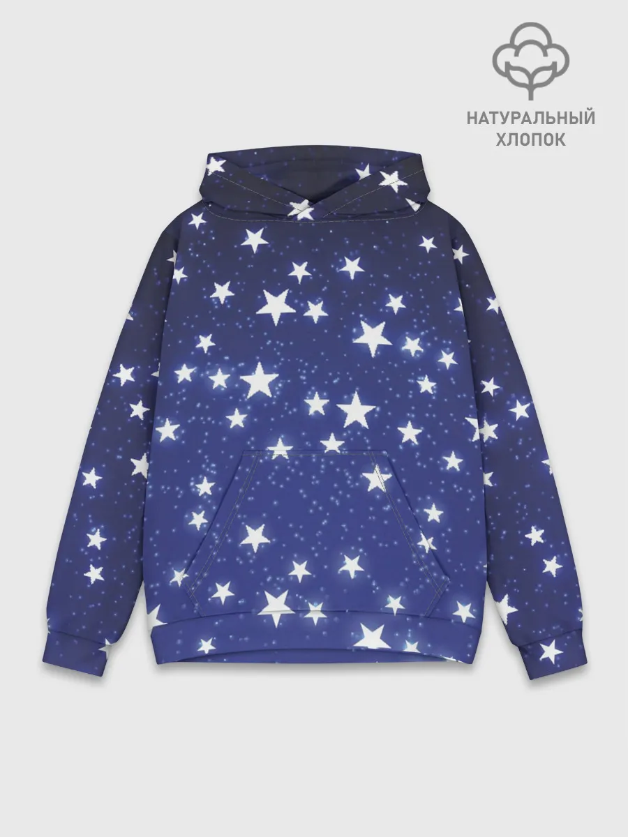 Худи мужской база хлопок / Stars