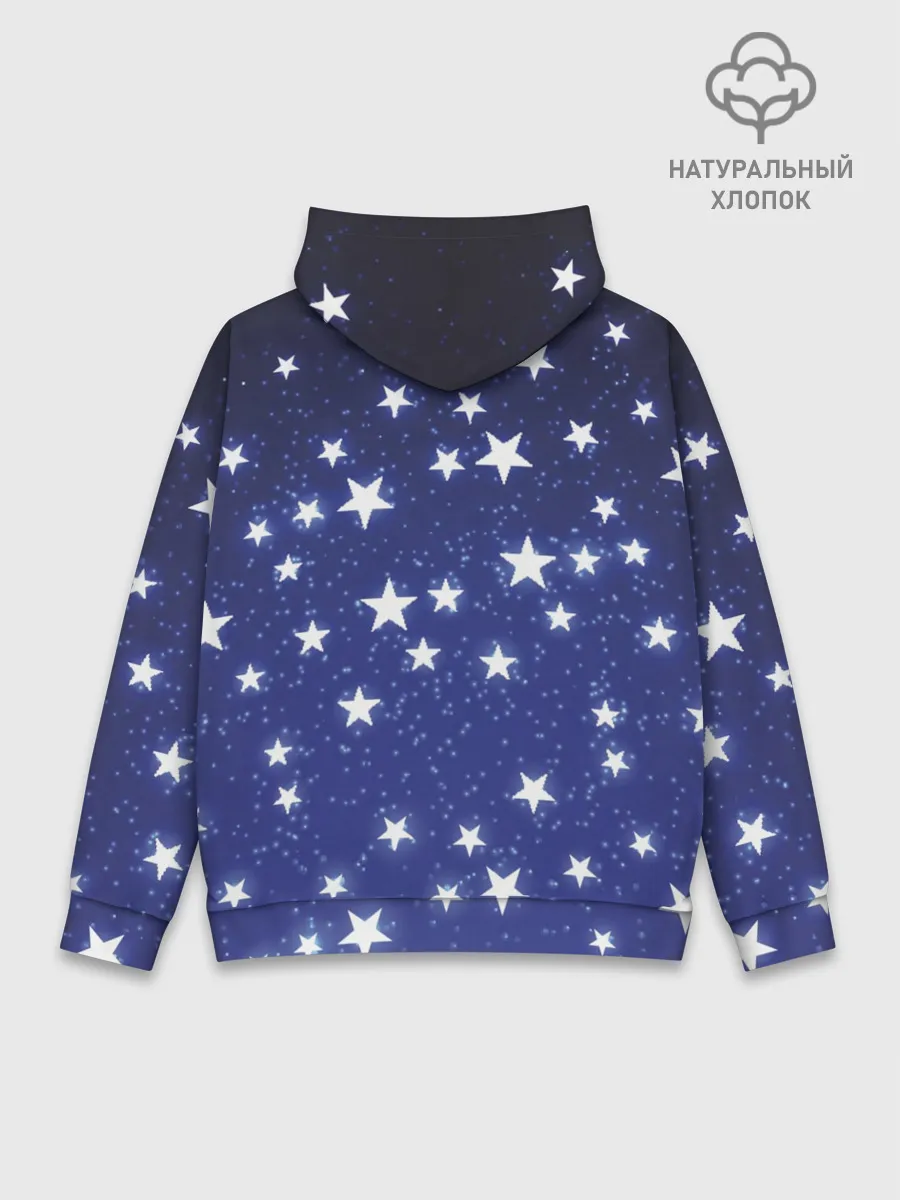 Худи мужской база хлопок / Stars