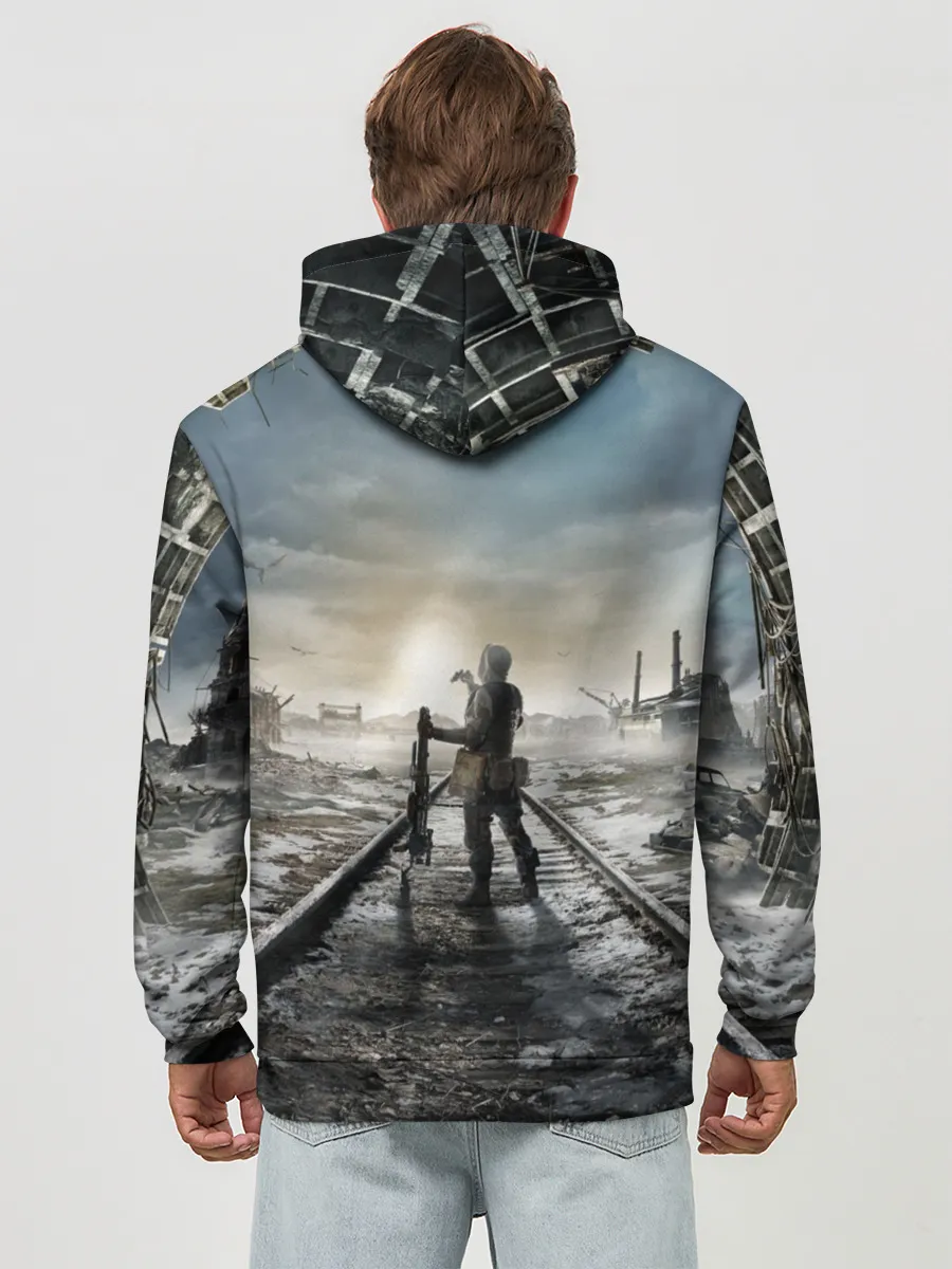 Худи мужской база хлопок / METRO: Exodus