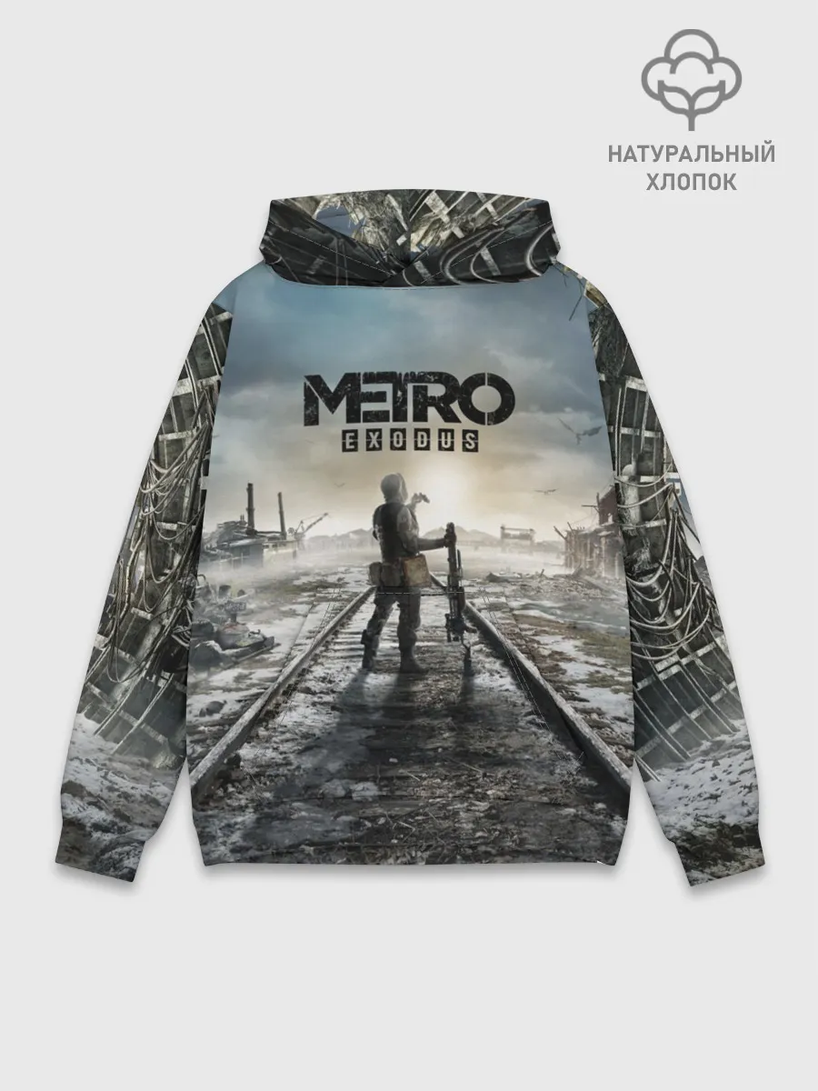 Худи мужской база хлопок / METRO: Exodus