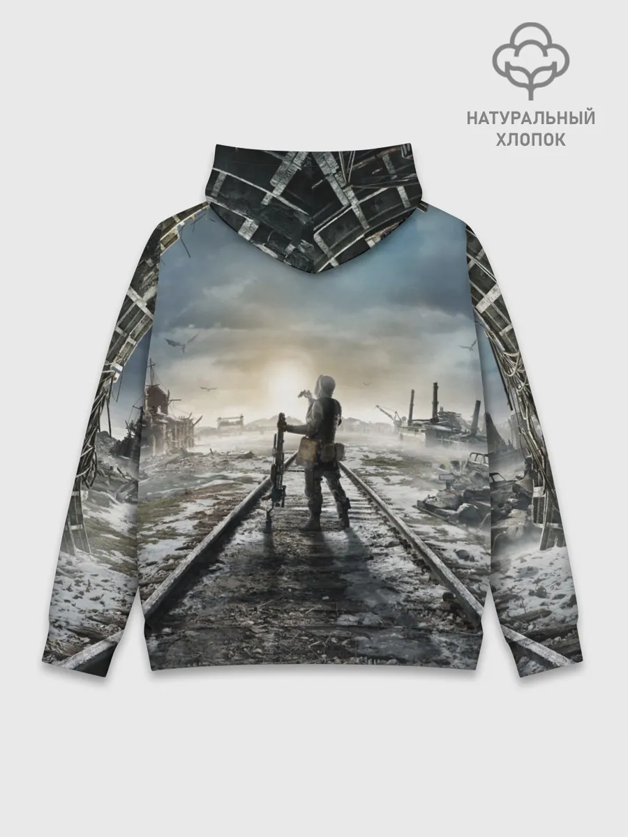 Худи мужской база хлопок / METRO: Exodus