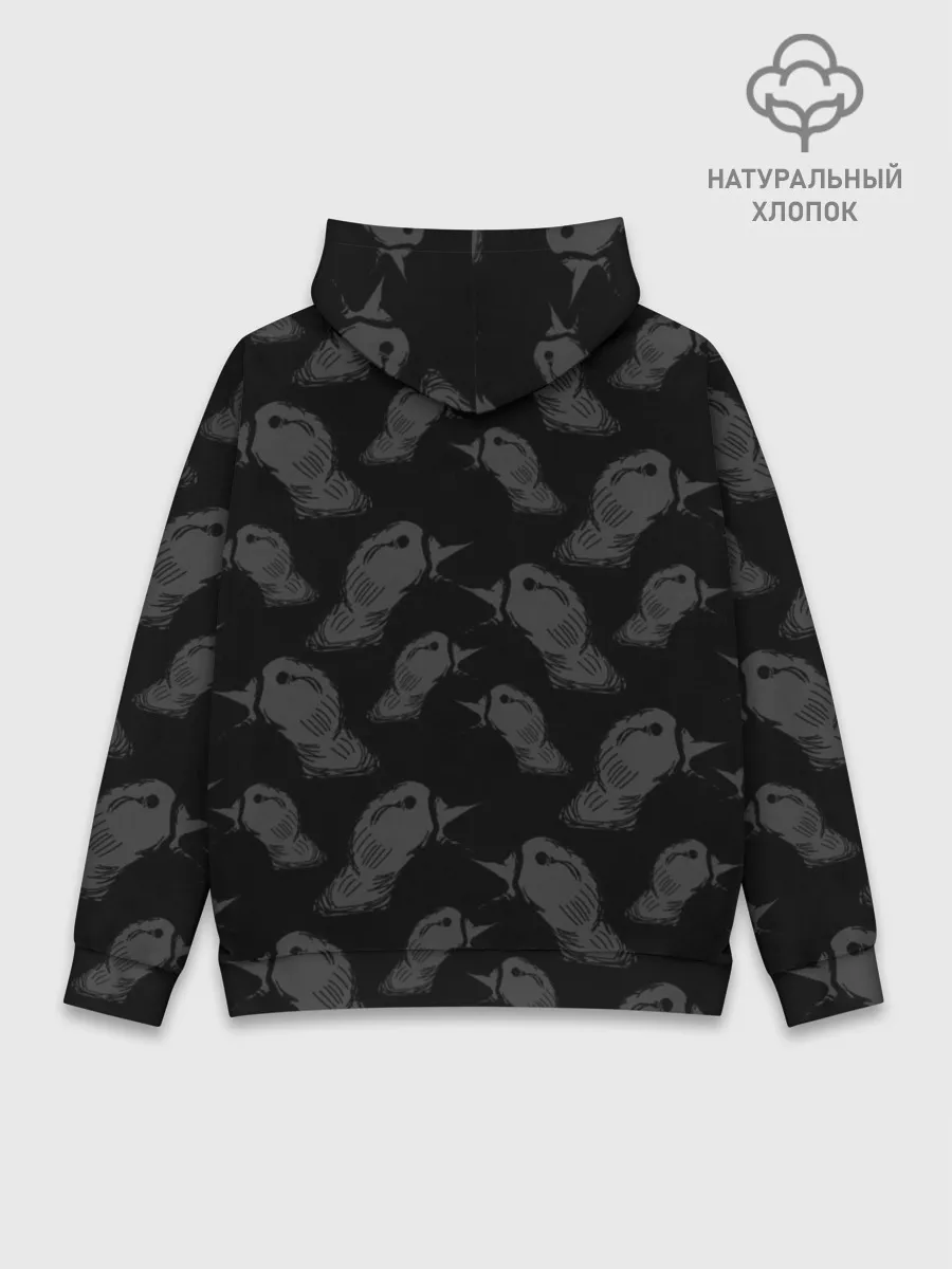 Худи мужской база хлопок / Гуси