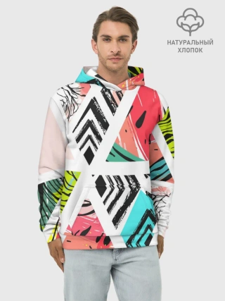 Худи мужской база хлопок / Summer