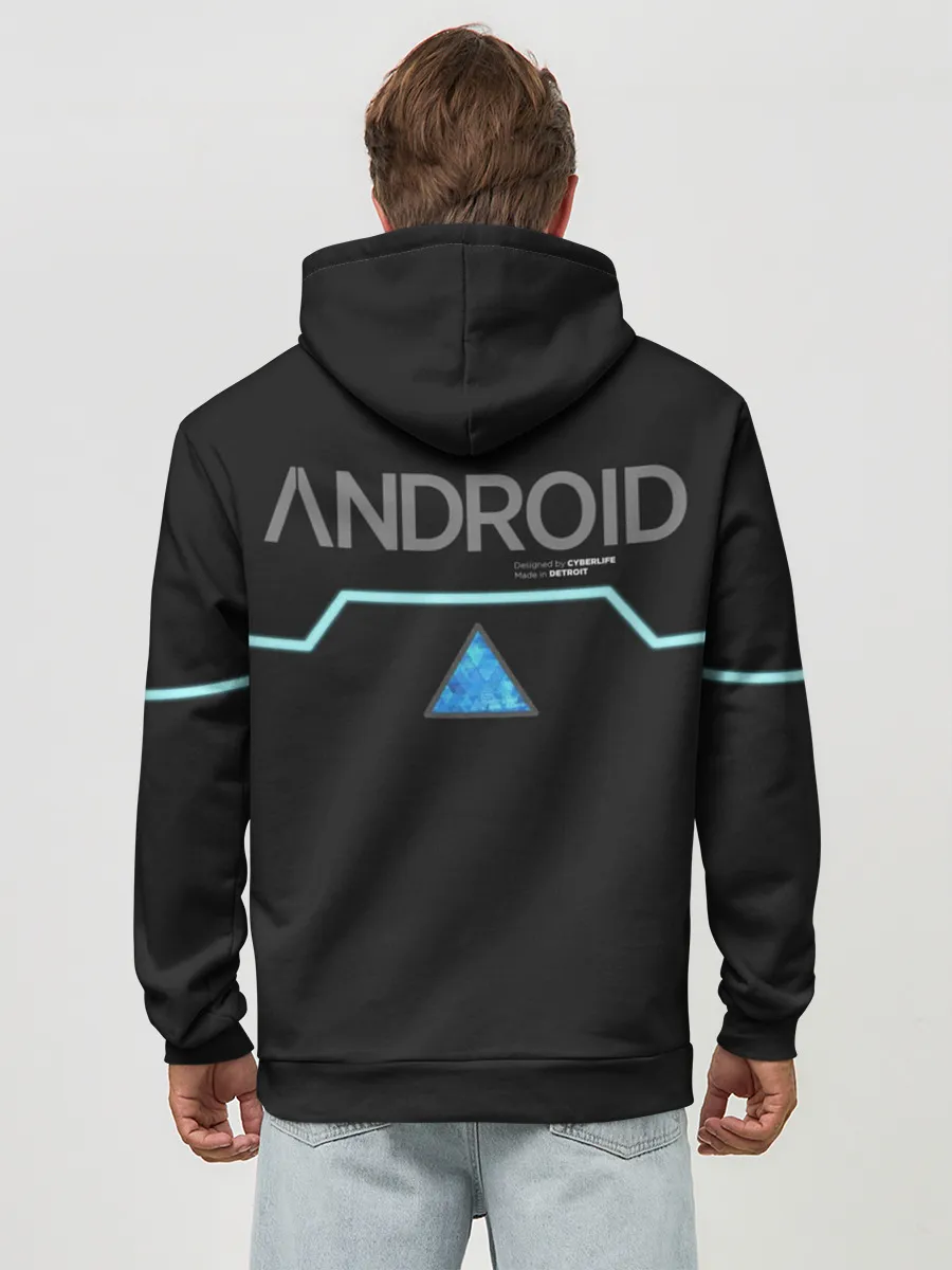 Худи мужской база хлопок / Kara Detroit: Become Human