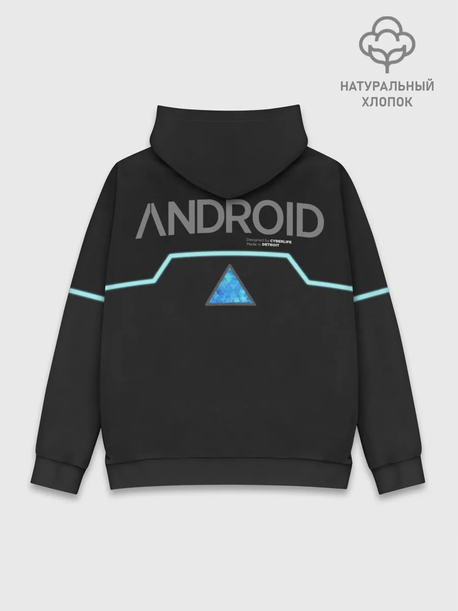 Худи мужской база хлопок / Kara Detroit: Become Human