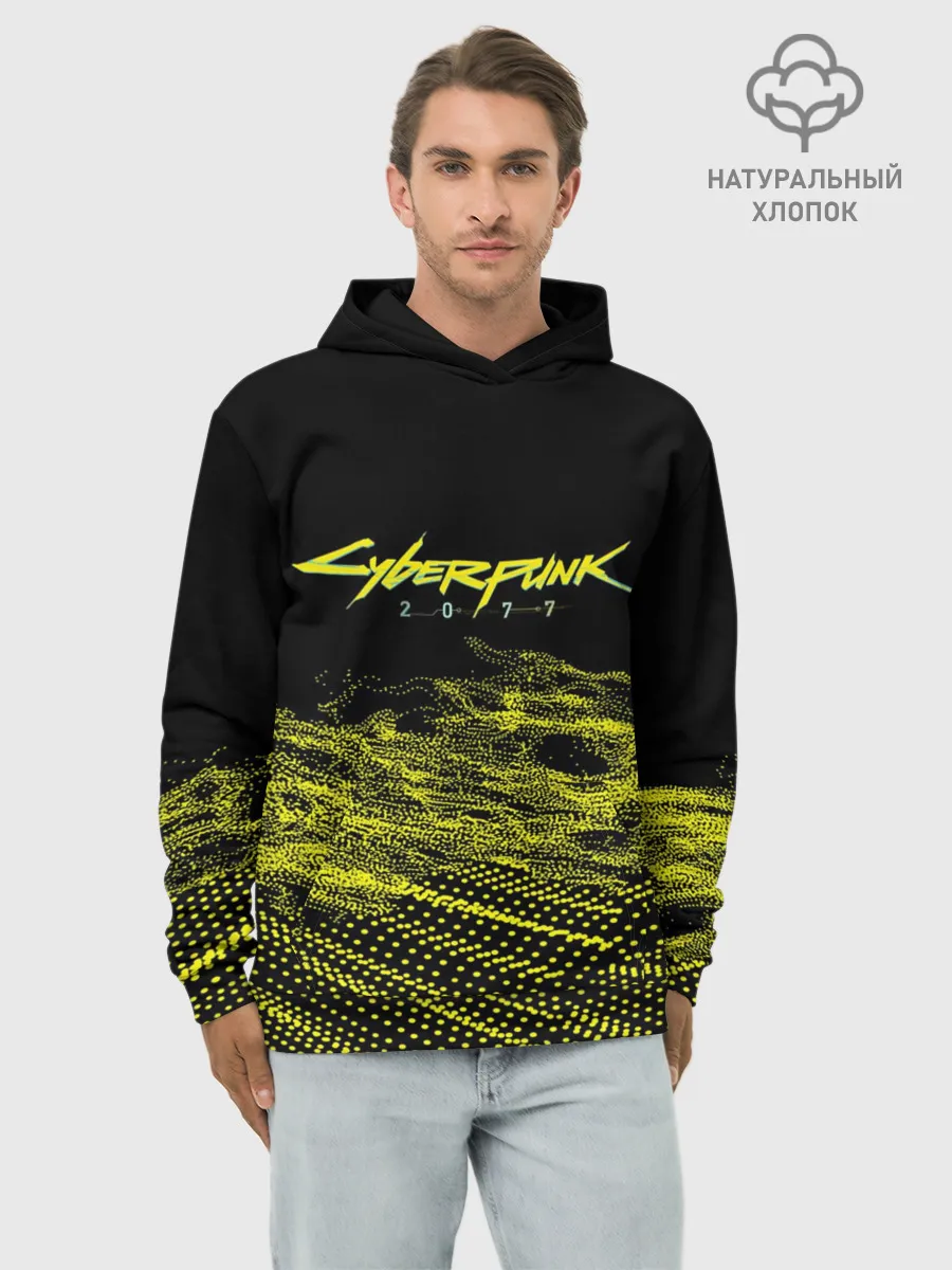 Худи мужской база хлопок / Cyber Punk 2077