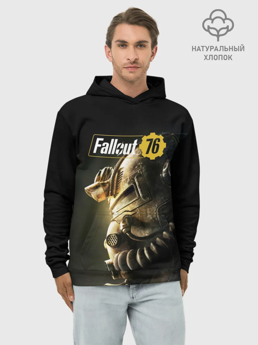 Худи мужской база хлопок / FALLOUT 76 | ФОЛЛАУТ 76