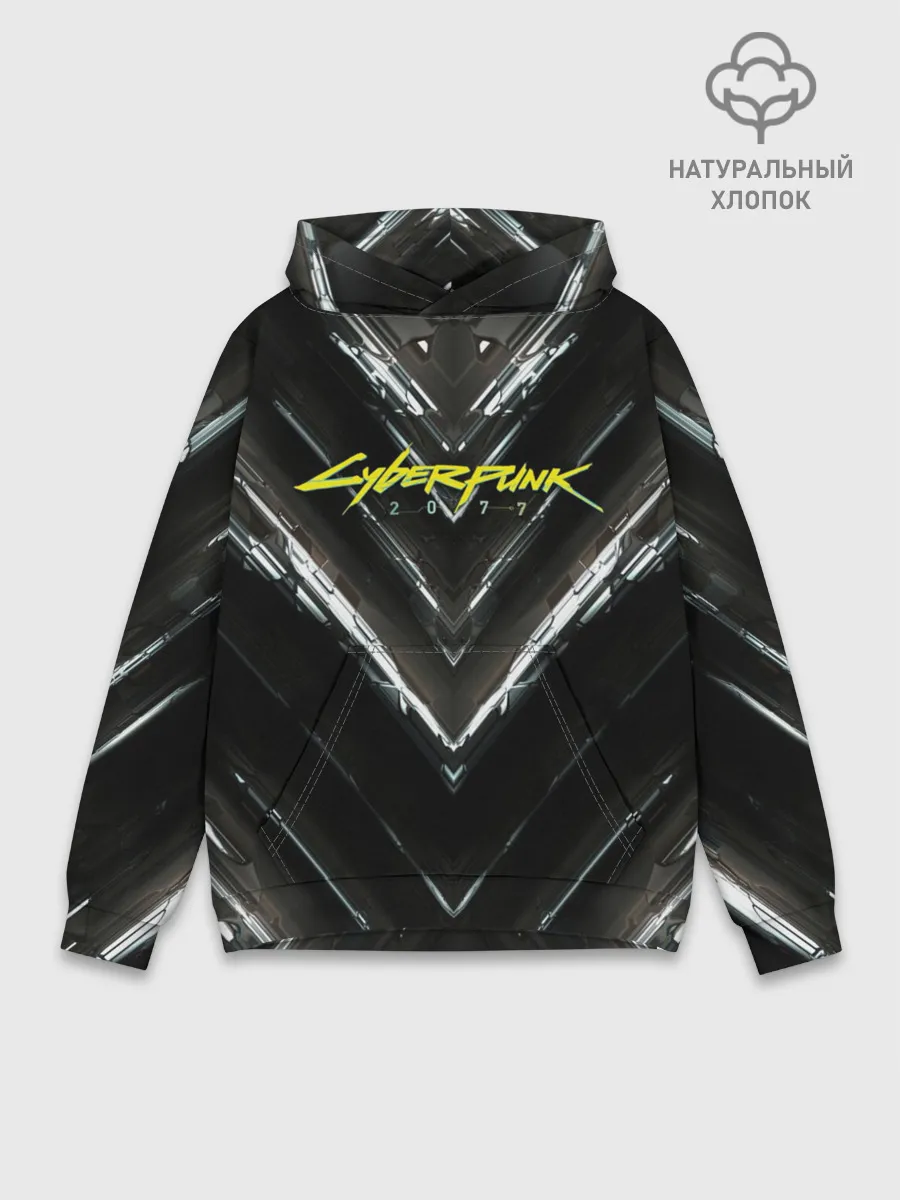 Худи мужской база хлопок / CYBERPUNK 2077