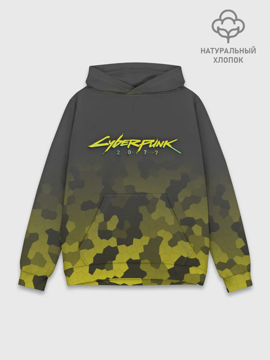 Худи мужской база хлопок / CYBERPUNK 2077