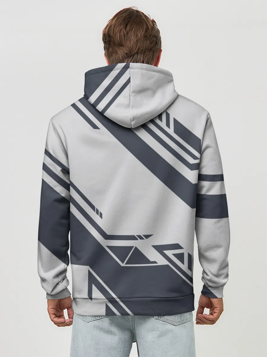 Худи мужской база хлопок / TEAM LIQUID E-SPORT