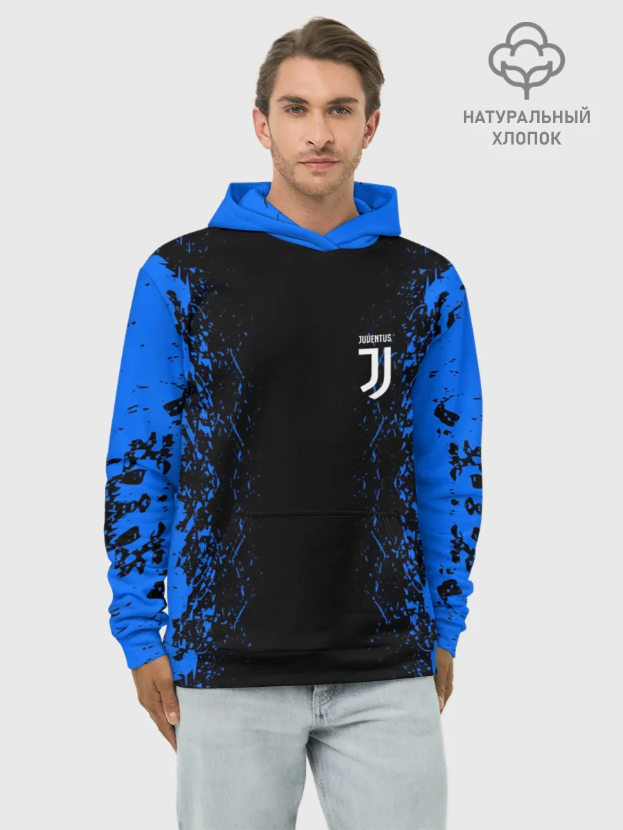 Худи мужской база хлопок / JUVENTUS SPORT