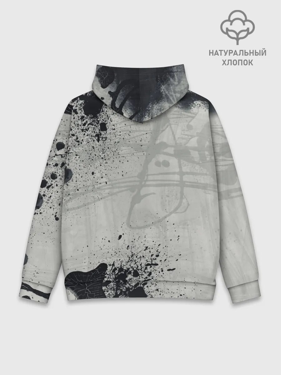 Худи мужской база хлопок / JUVENTUS.