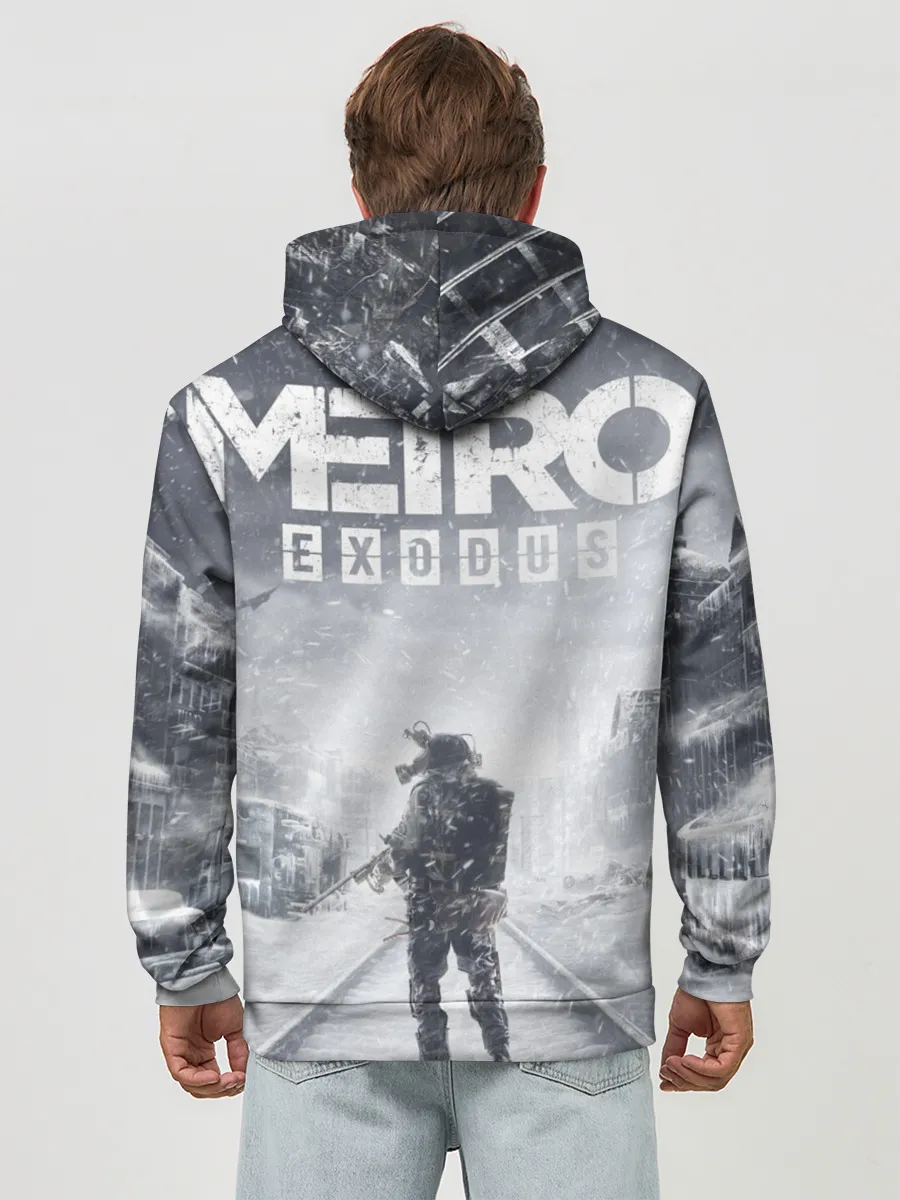 Худи мужской база хлопок / Metro Exodus: Артём