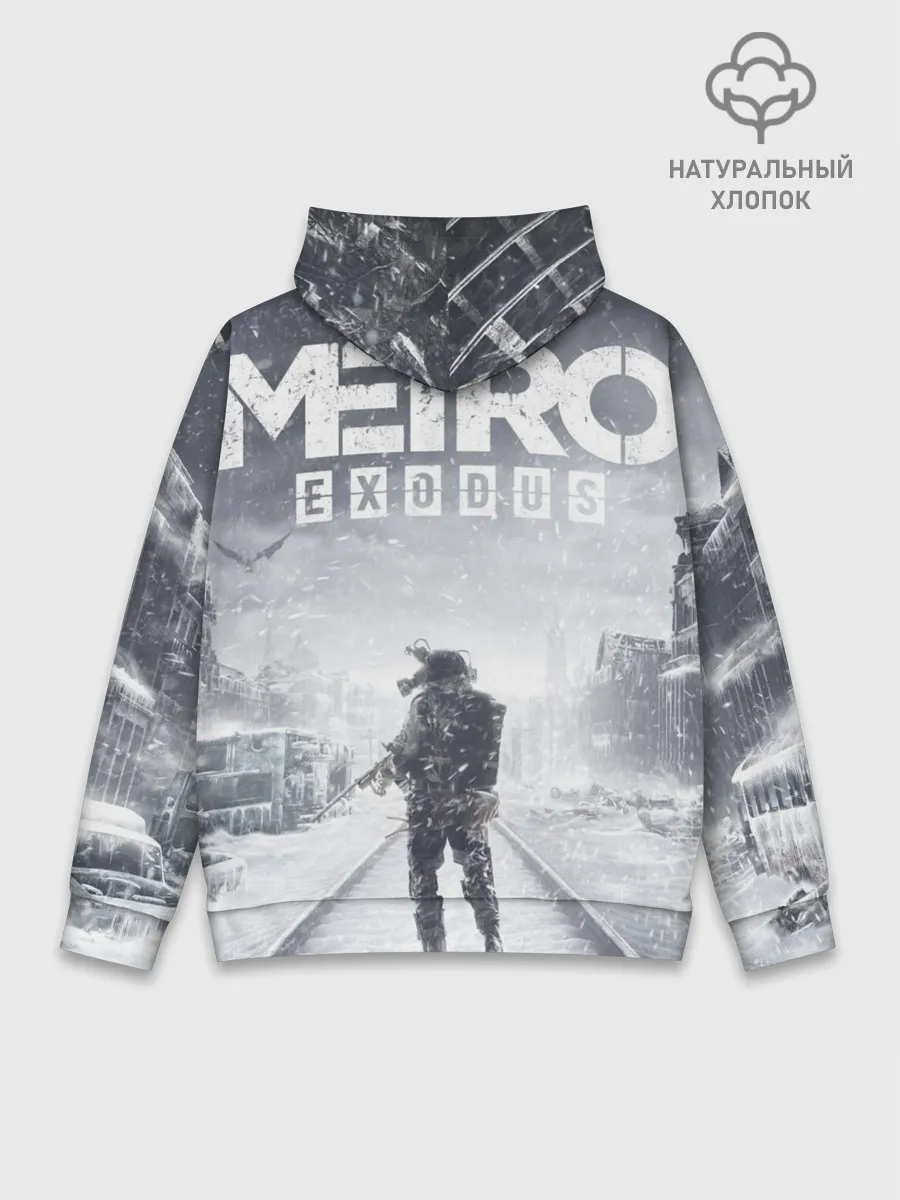 Худи мужской база хлопок / Metro Exodus: Артём